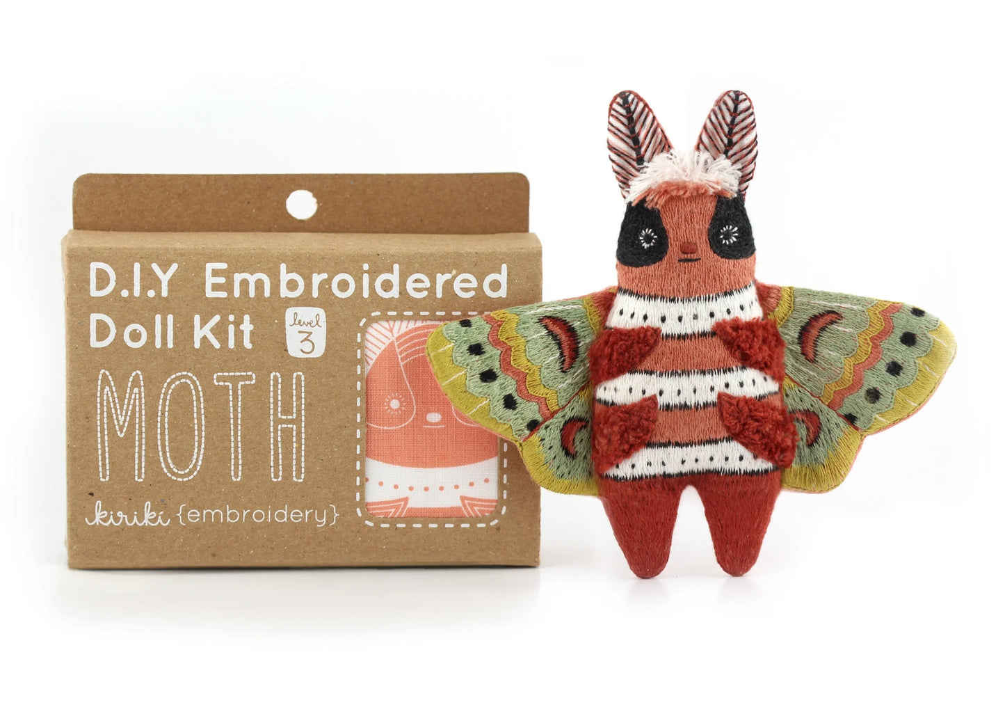 Kiriki Press - Level 3 DIY Embroidered Doll Kit - Various