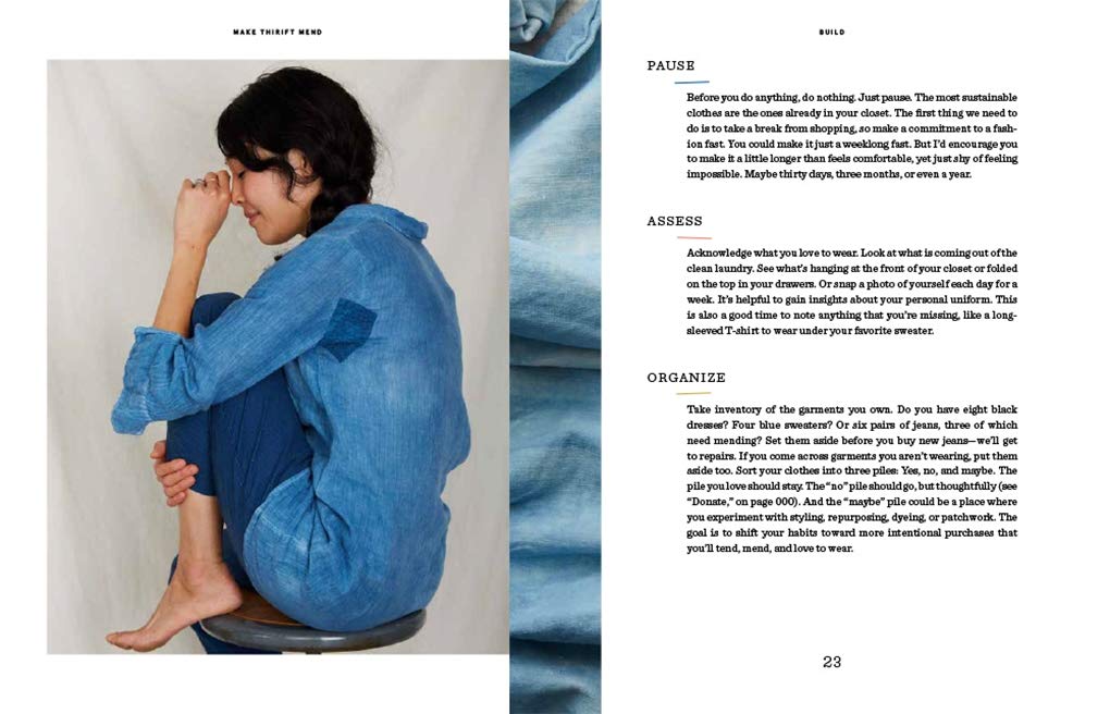 Make Thrift Mend: Stitch, Patch, Darn, Plant-Dye, & Love Your Wardrobe - Katrina Rodabaugh