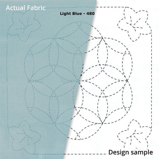 Hana-Fukin Sashiko Samplers - 33cm x 33cm - Various Colors