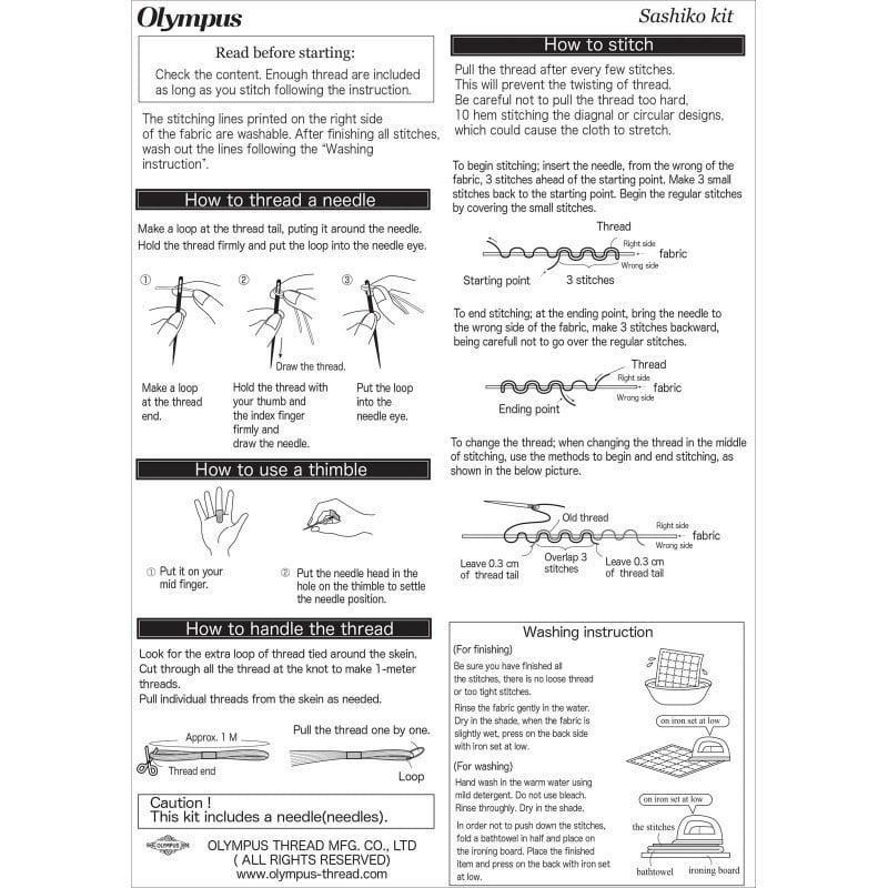 Hana-Fukin Sashiko Samplers - Kaki-No-Hana - Navy