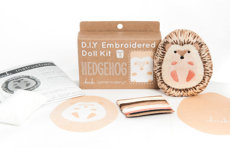 Kiriki Press - Level 3 DIY Embroidered Doll Kit - Various